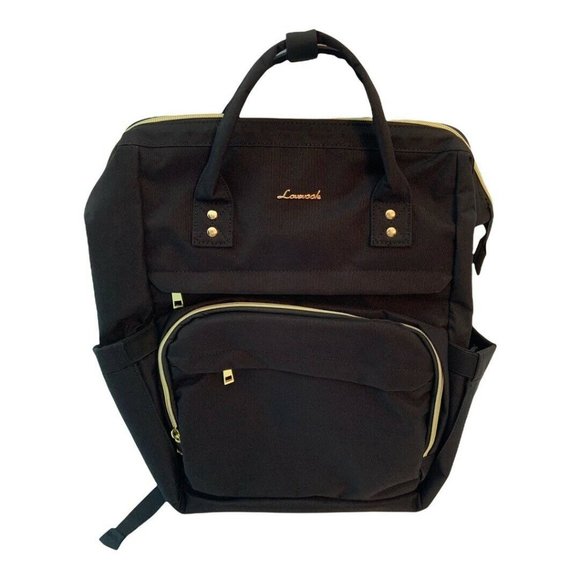 LOVEVOOK LAPTOP BACKPACK FOR WOMEN, WITH USB PORT COMPUTER WORK BLACK BAG - Picture 4 of 10